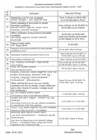 ಆಯುಷ್‌ ಕೋರ್ಸ್‌ಗಳ ಪ್ರವೇಶಾತಿಗೆ ಆನ್‌ಲೈನ್‌ ಮೂಲಕ ಅರ್ಜಿ ಆಹ್ವಾನ 2